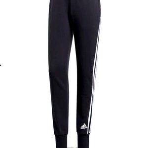Women’s Adidas MUST HAVES 3-STRIPES FRENCH TERRY PANTS Sz Med
